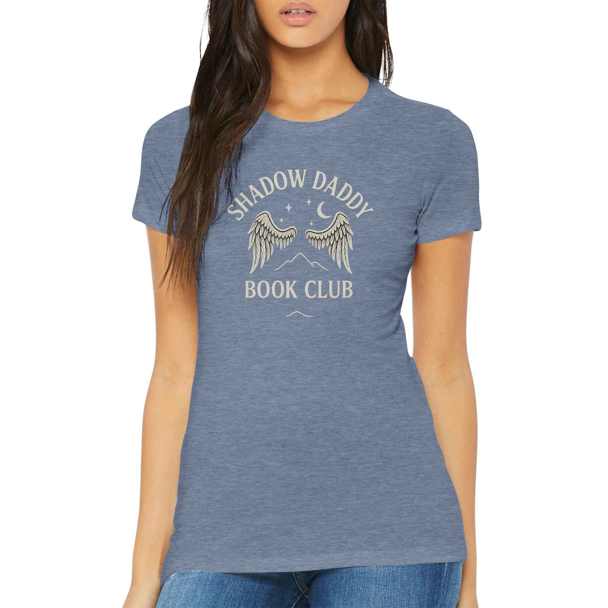 Shadow Daddy Book Club T-Shirt | Dark Romance Reader Tee | Fantasy Bookish Aesthetic Shirt