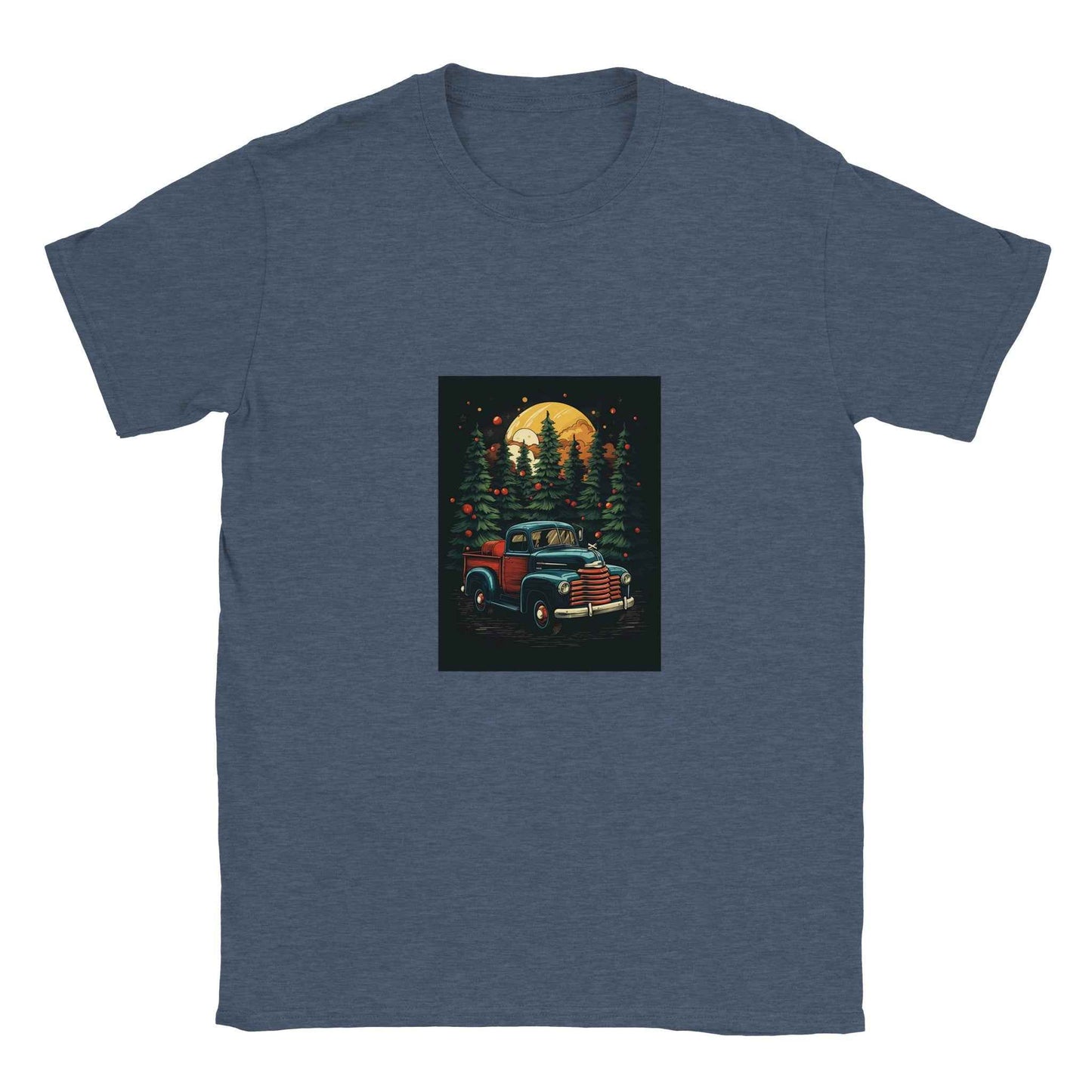 Vintage Christmas Truck Shirt – Festive Holiday Graphic Tee for Men & Women