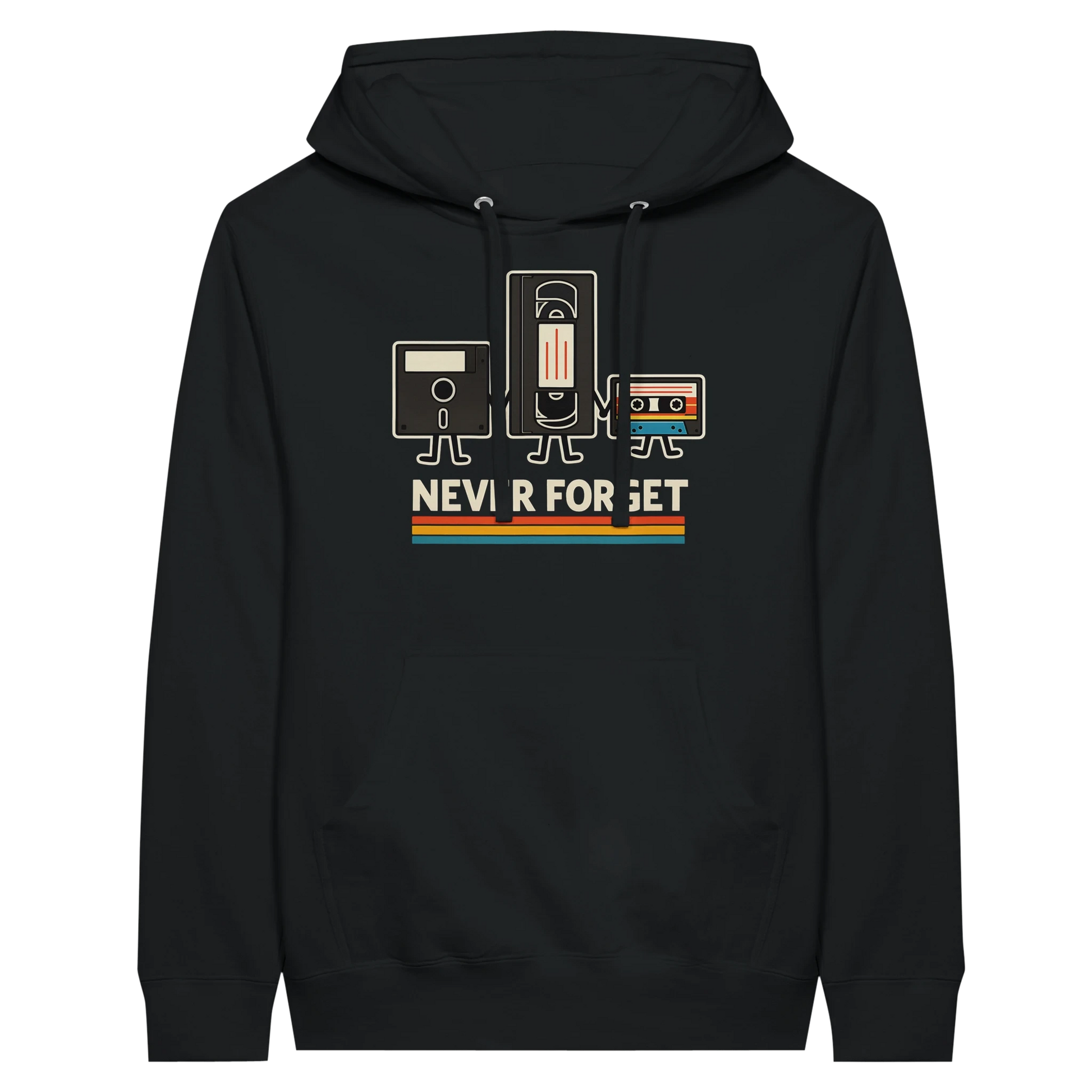 Retro Tech Squad Never Forget Hoodie