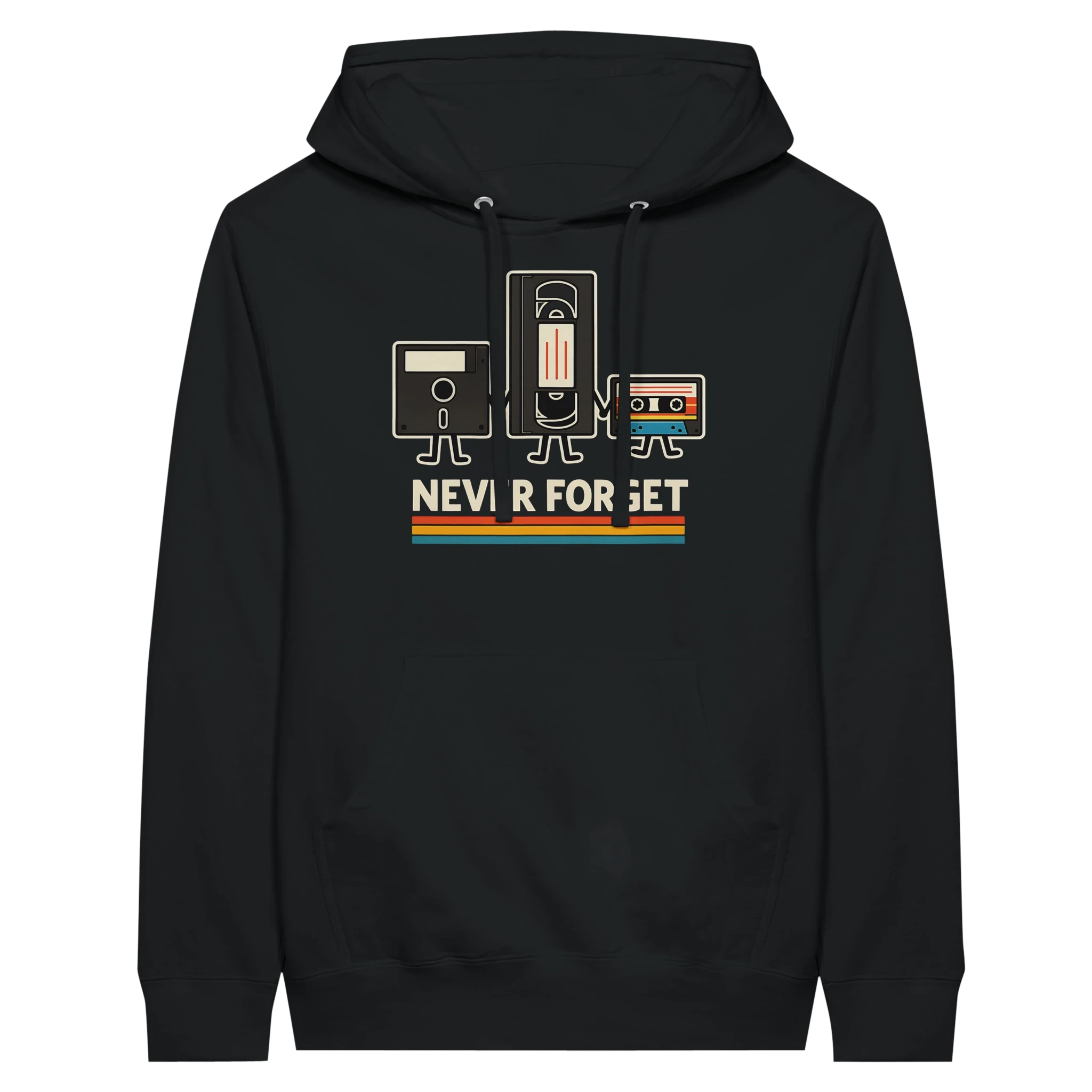Retro Tech Squad Never Forget Hoodie