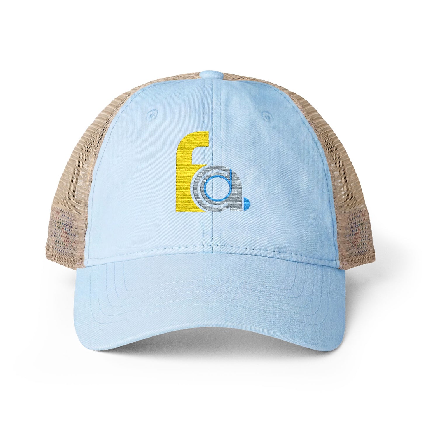 FACD Logo Women’s Embroidered Mesh Hat | Ponytail Cap