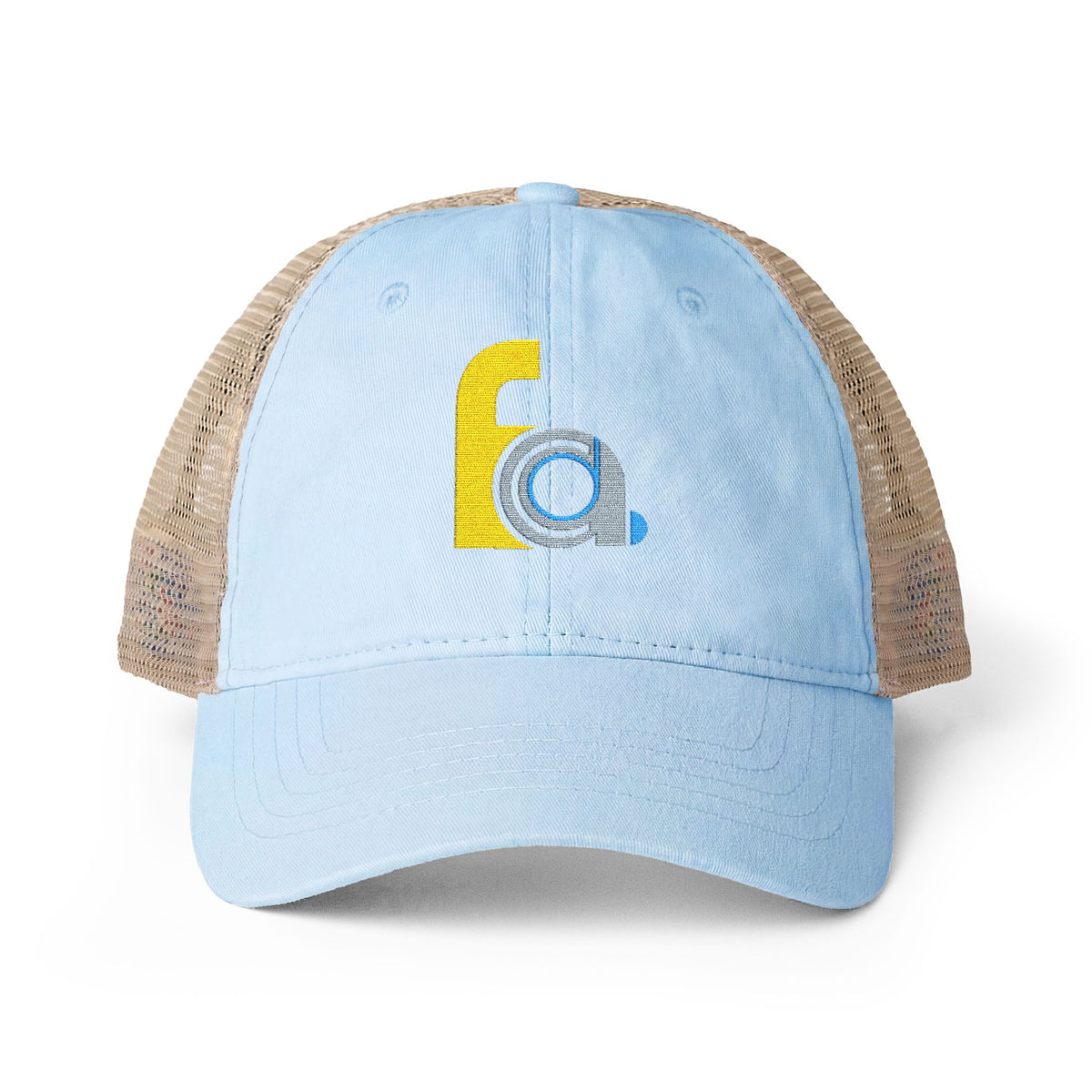 FACD Logo Women’s Embroidered Mesh Hat | Ponytail Cap