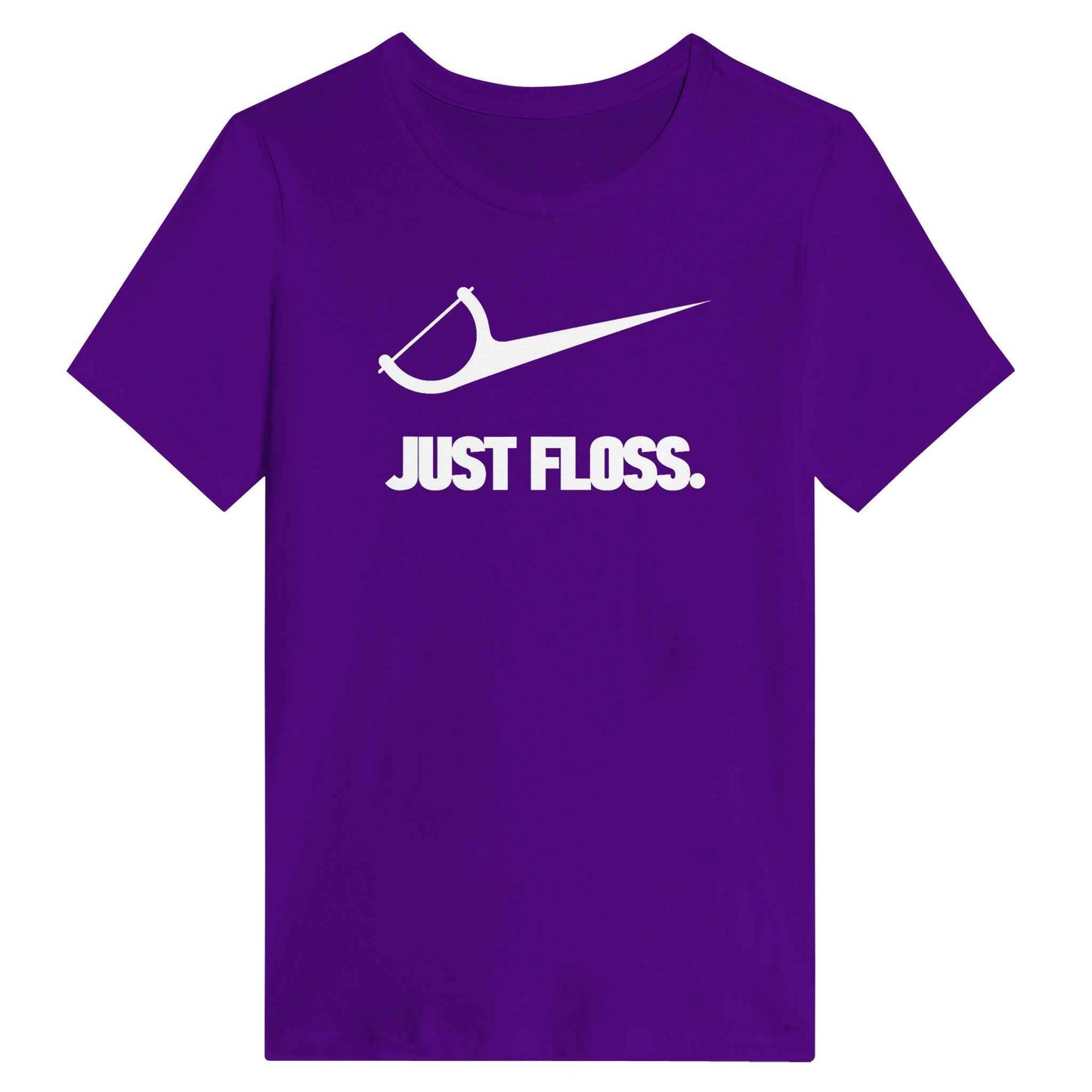 Funny Dental Floss Women’s Shirt – Just Floss Dental Humor Tee