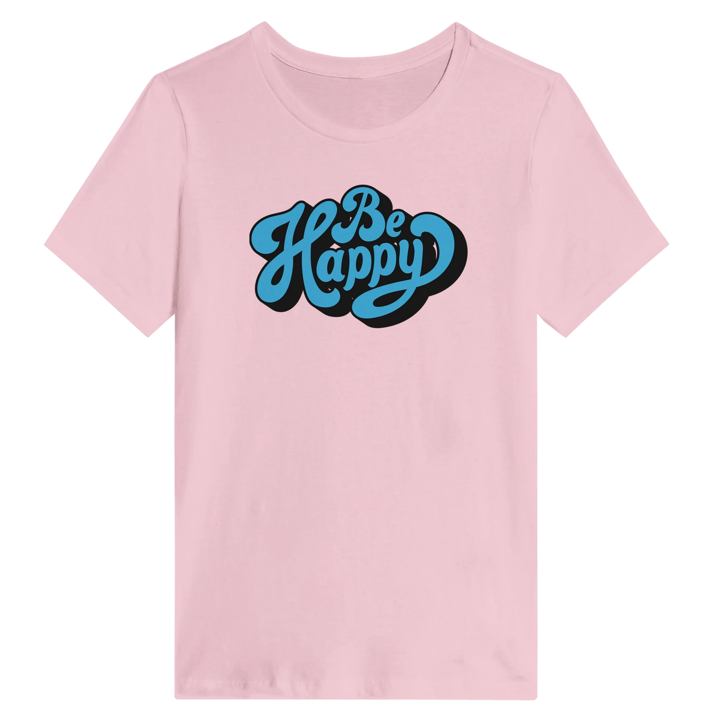 Women’s Be Happy Script T-Shirt