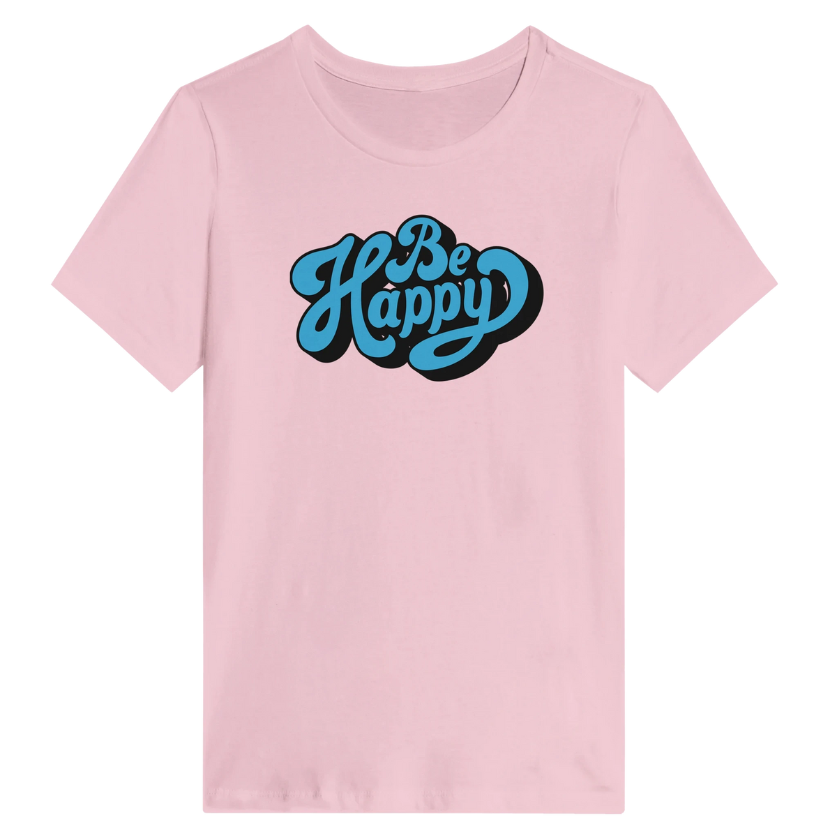 Women’s Be Happy Script T-Shirt