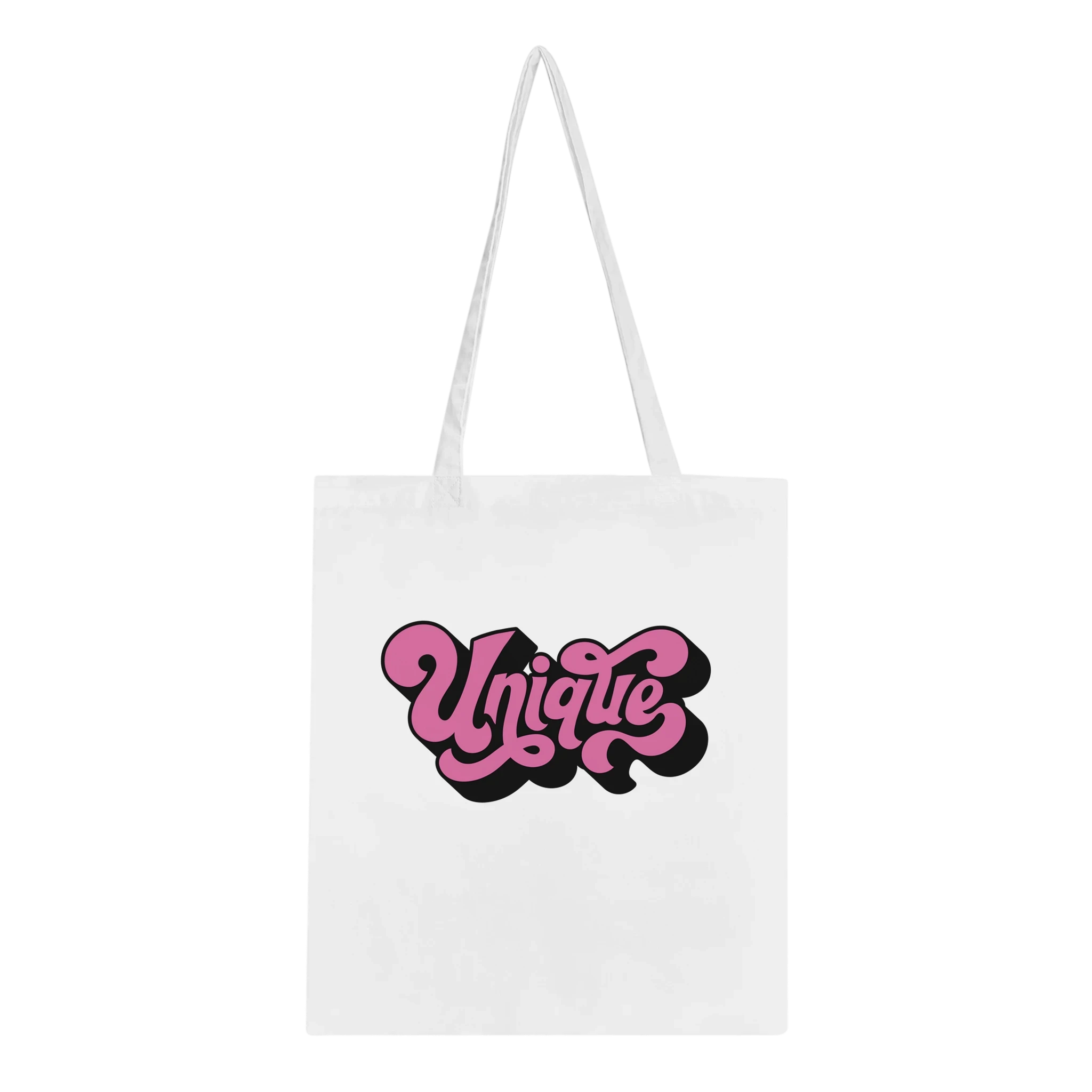 Unique Script Tote Bag