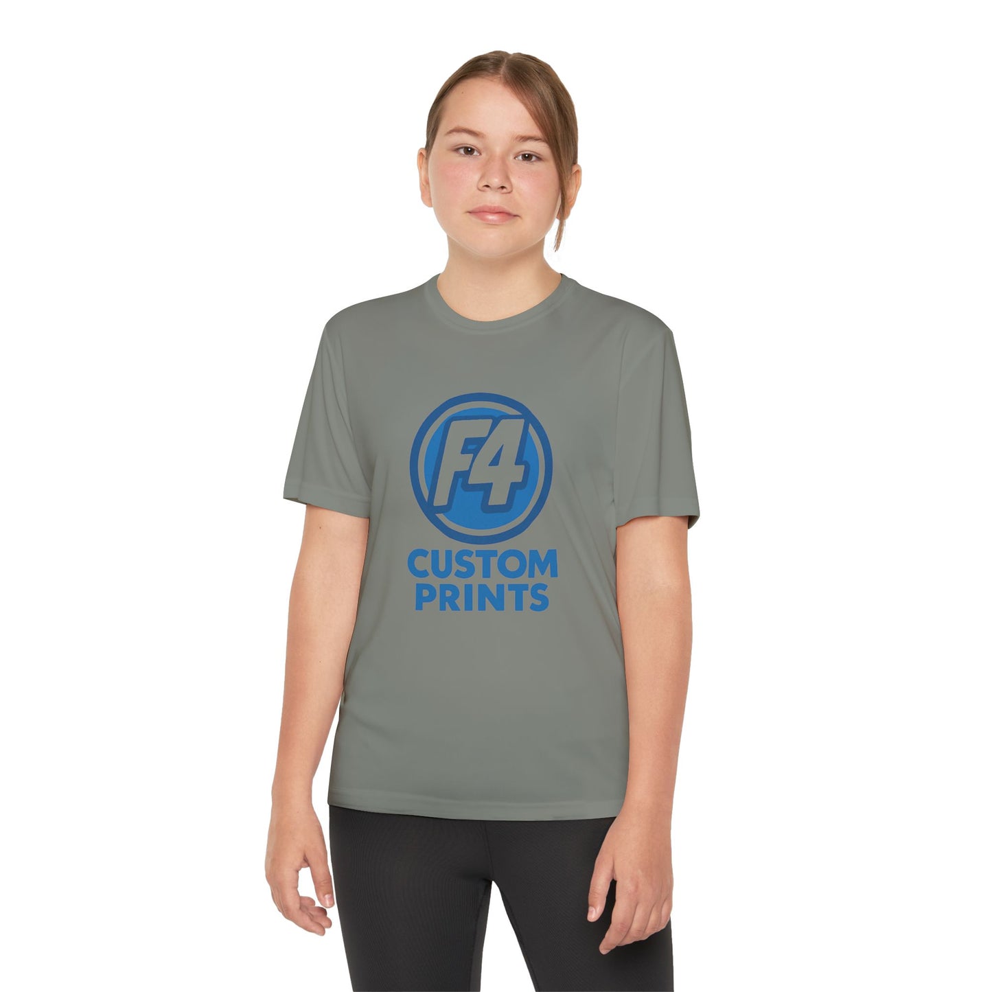 Personalized Name Custom Youth Dryfit Shirt | Sports Wear by F4