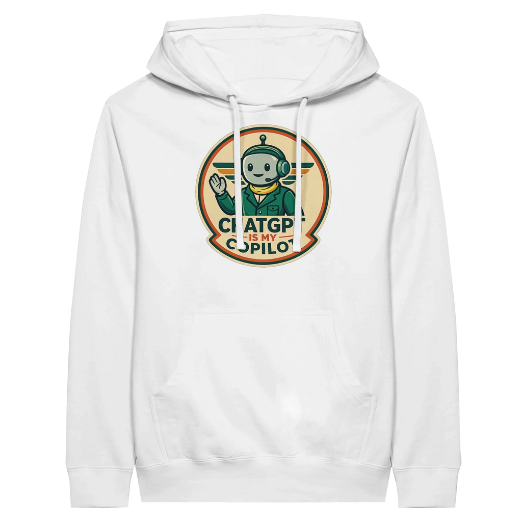 AI Co-Pilot Retro Tech Hoodie