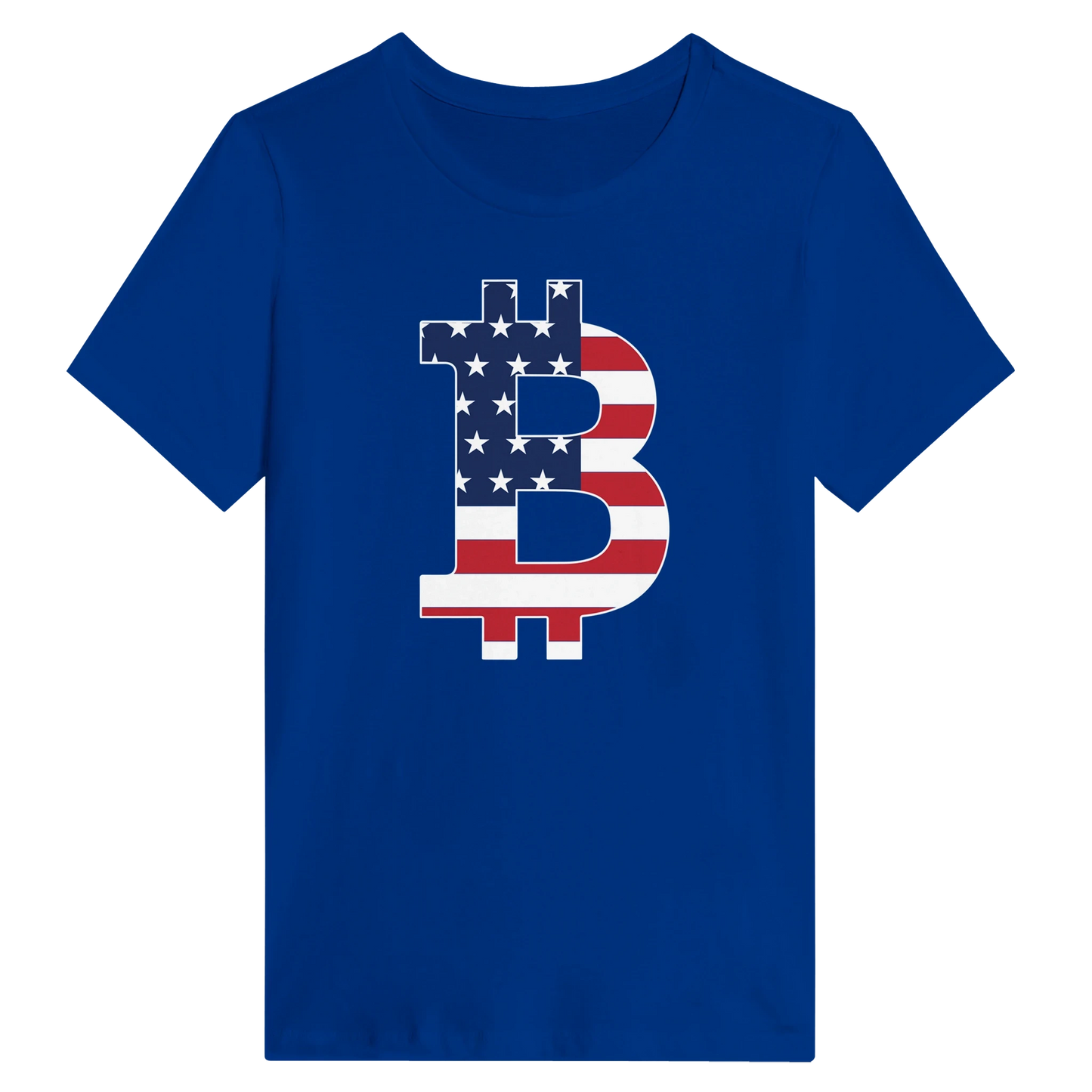 American Flag Bitcoin Women's Shirt