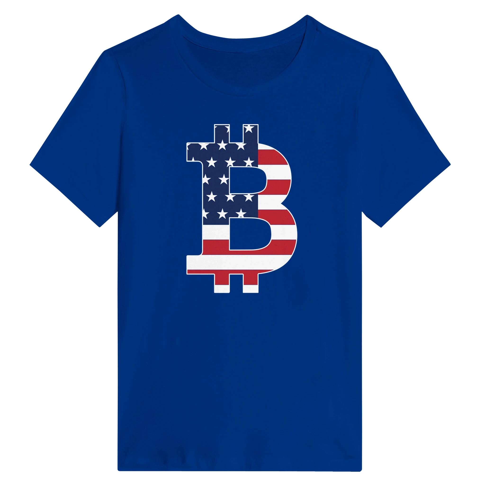 American Flag Bitcoin Women's Shirt