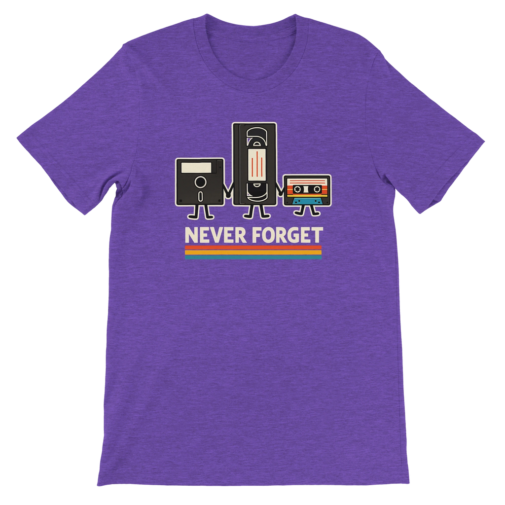 Retro Tech Squad Never Forget T-Shirt