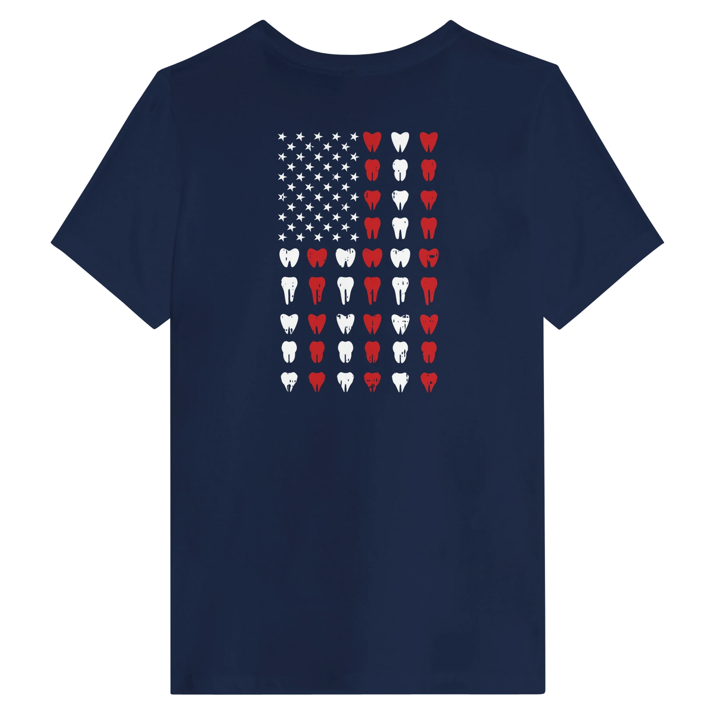 Women’s Dental Tooth Flag Personalized T-Shirt