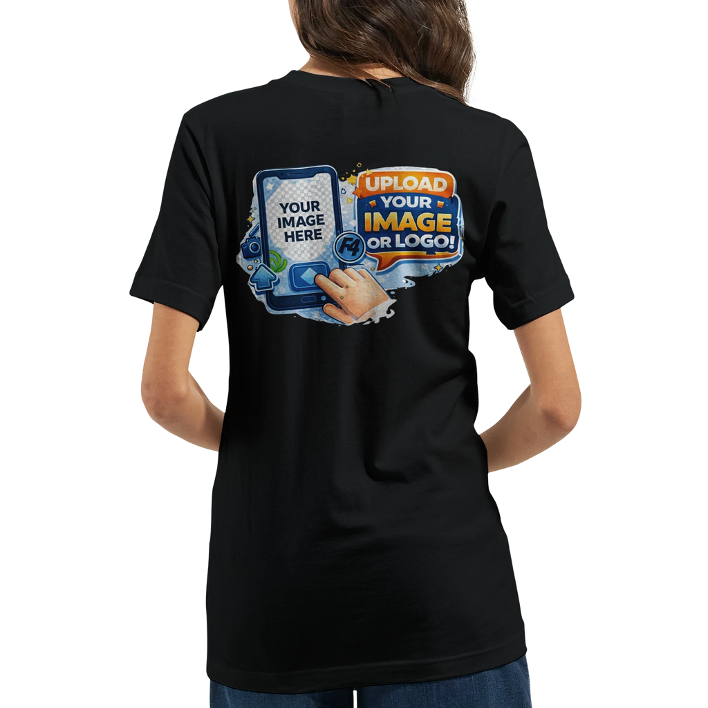 Custom Logo T-Shirt – Front & Back Print