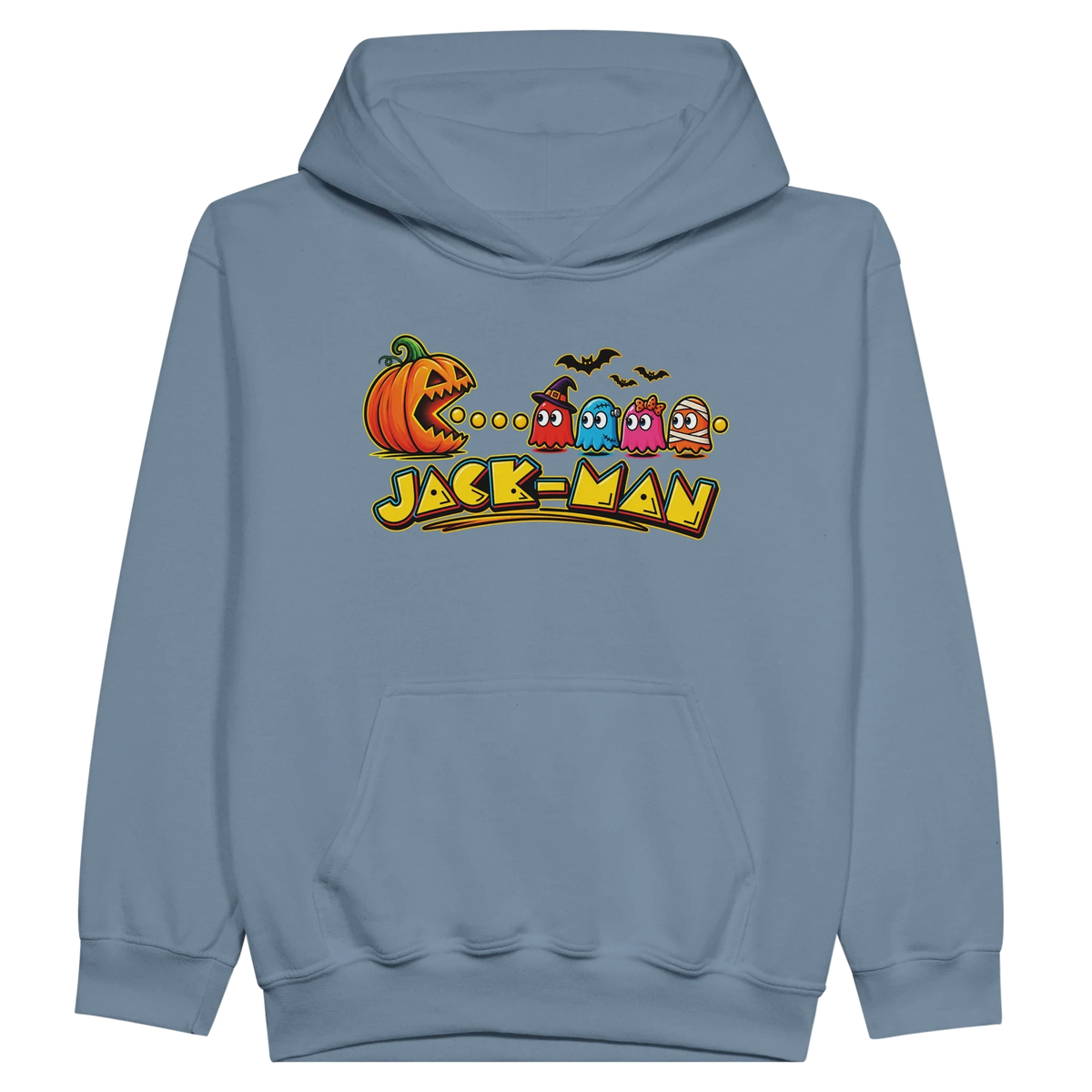 Jack-Man Halloween Kids Hoodie