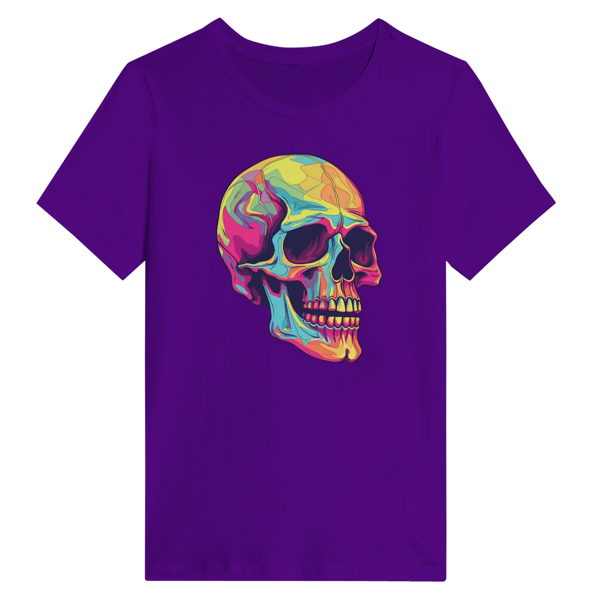 Women’s Neon Skull T-Shirt