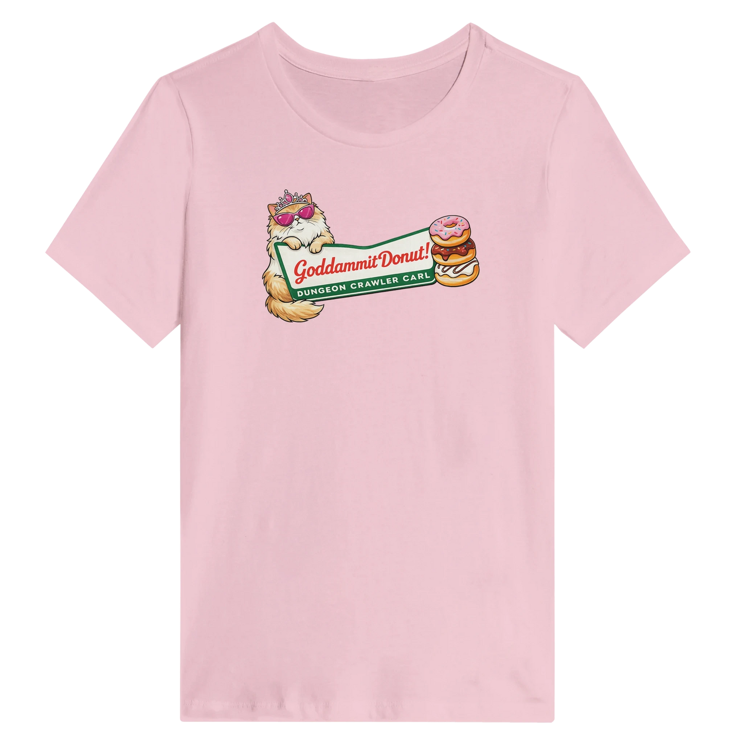 Women’s Goddammit Donut Dungeon Crawler Carl T-Shirt