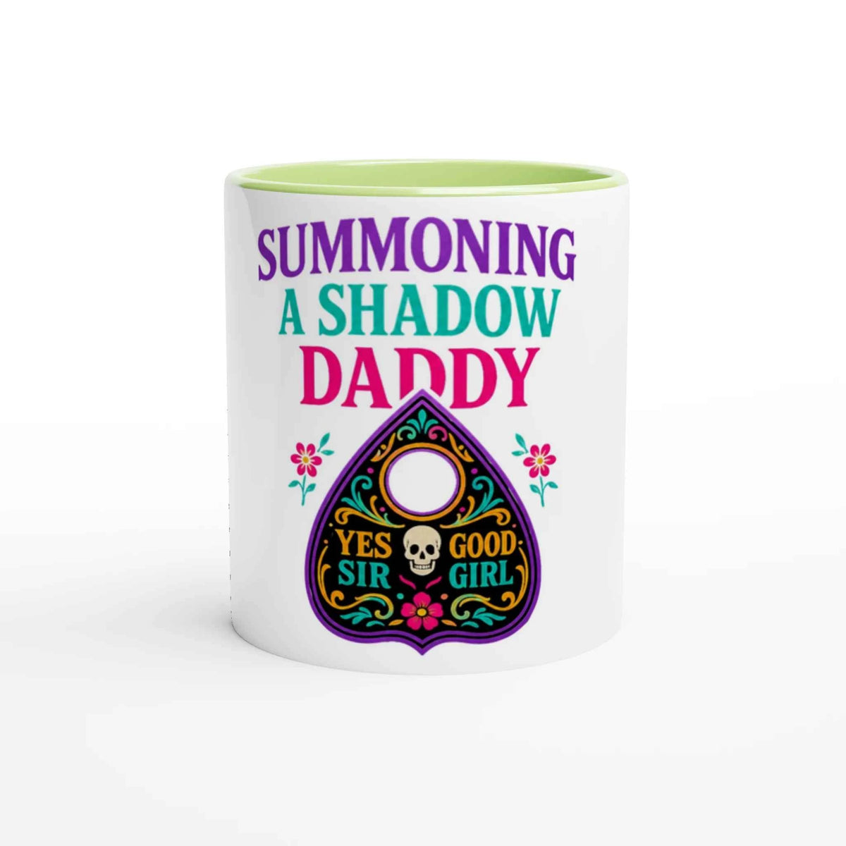 Summoning a Shadow Daddy 11oz Coffee Mug with Color Inside