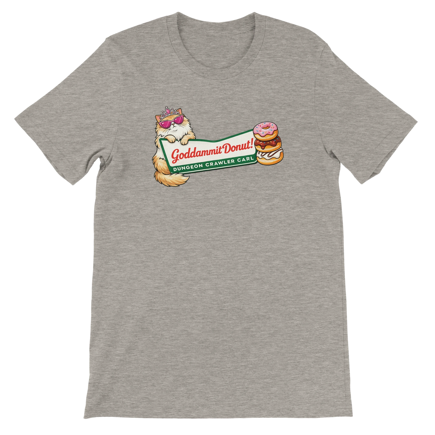 Goddammit Donut Dungeon Crawler Carl T-Shirt