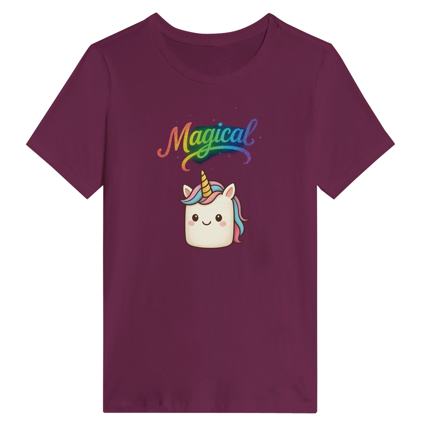 Women’s Magical Unicorn Rainbow T-Shirt