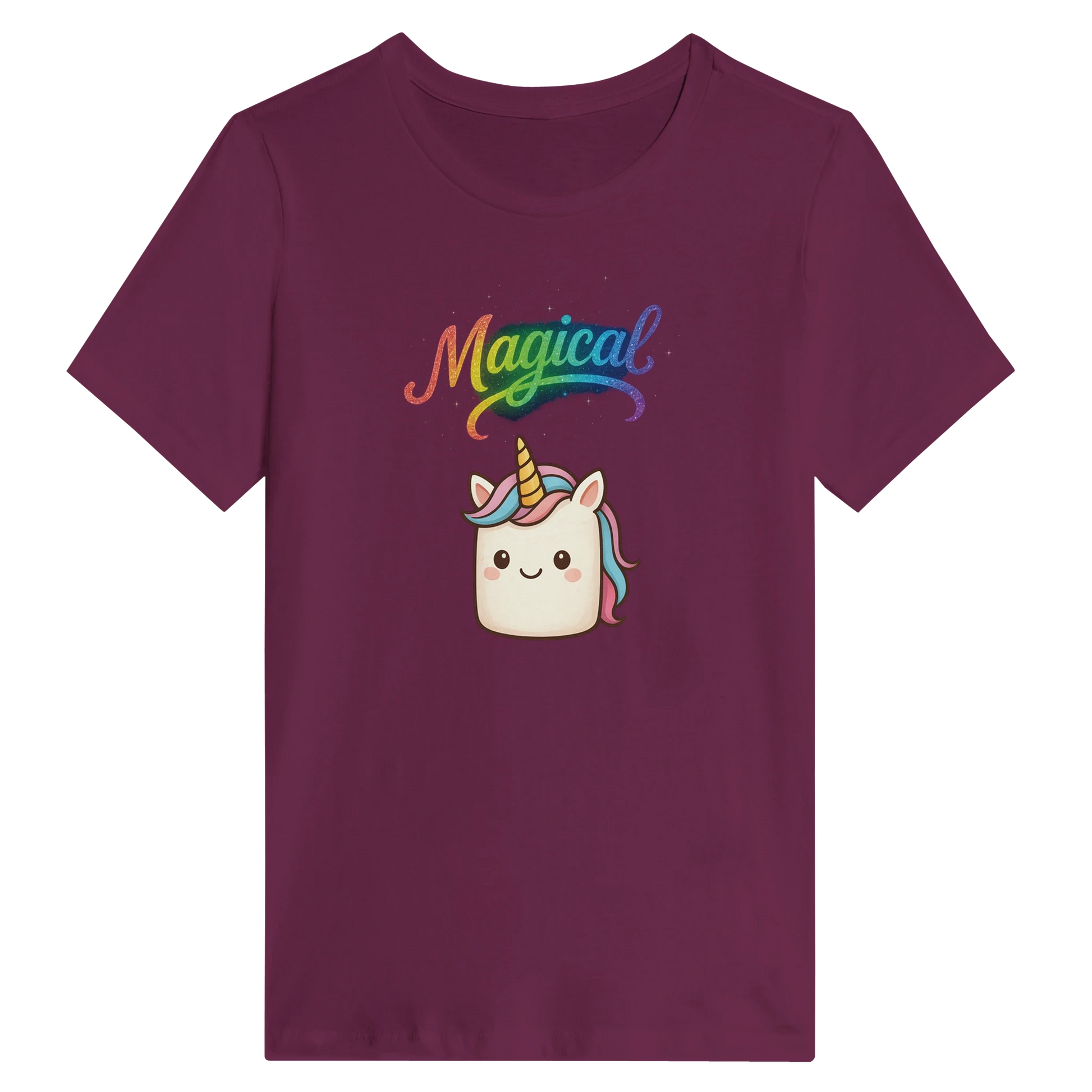 Women’s Magical Unicorn Rainbow T-Shirt