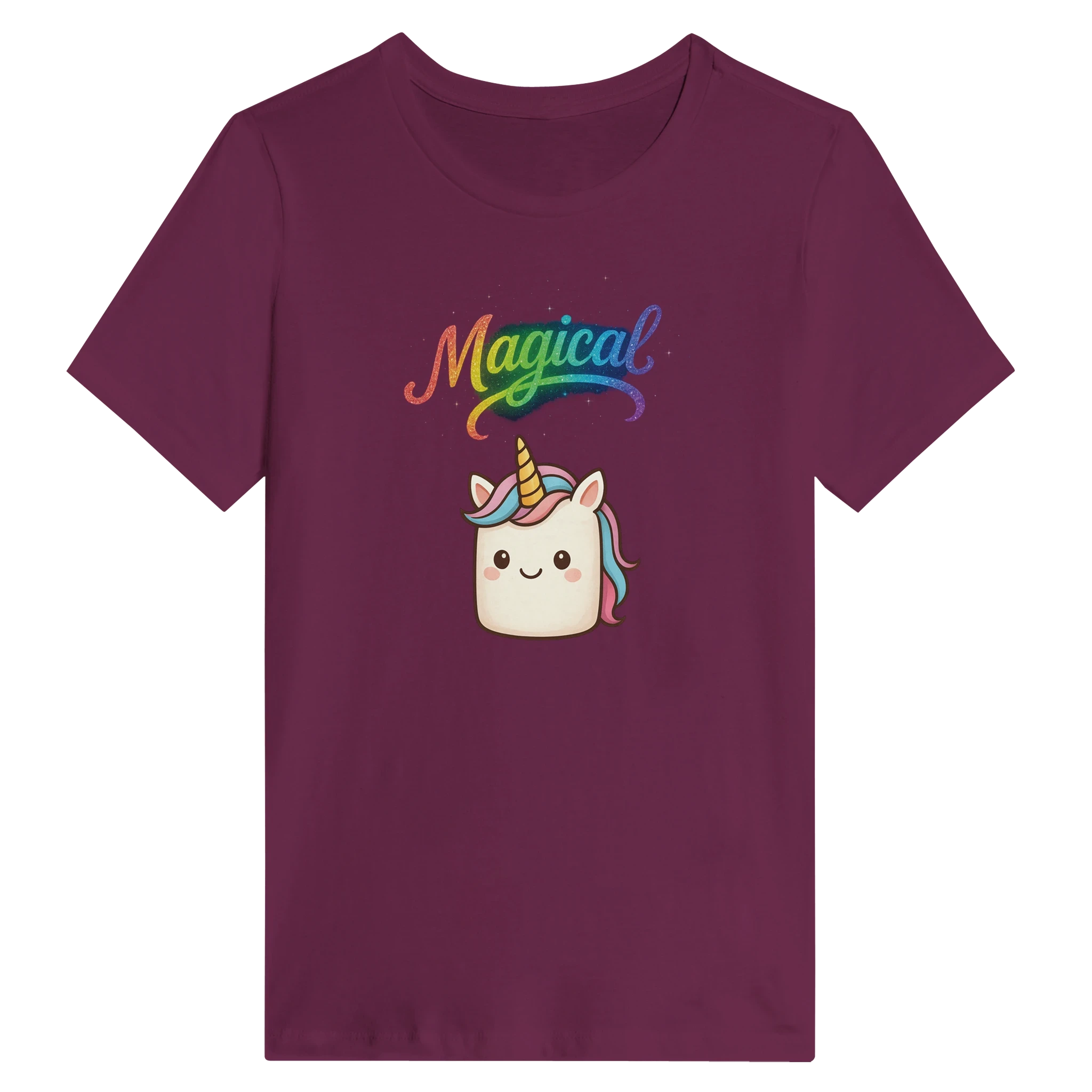 Women’s Magical Unicorn Rainbow T-Shirt