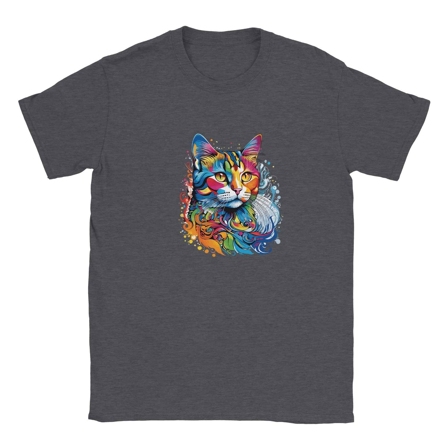 Abstract Art Cat Graphic Tee – Premium Comfort & Bold Style for Everyday Wear