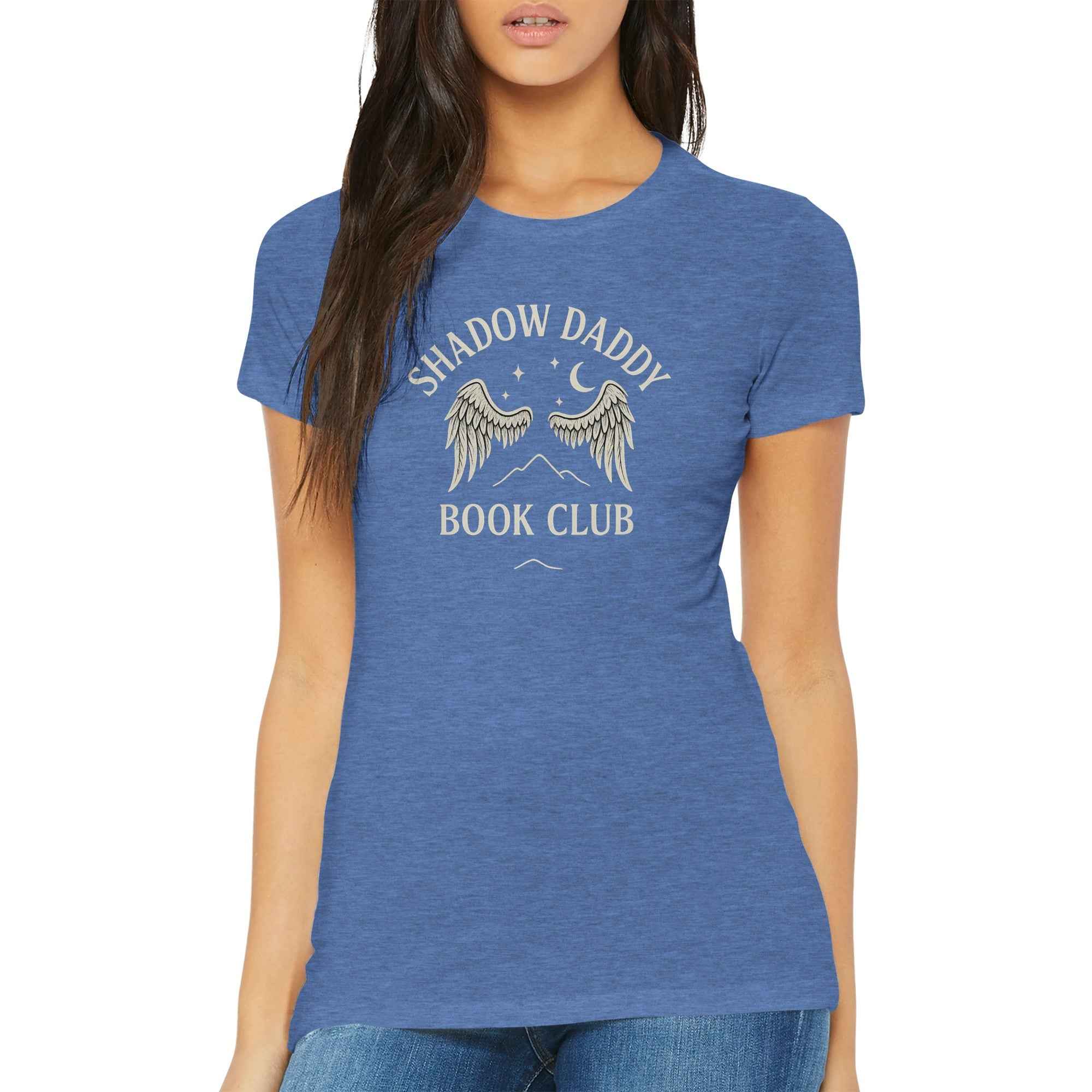 Shadow Daddy Book Club T-Shirt | Dark Romance Reader Tee | Fantasy Bookish Aesthetic Shirt
