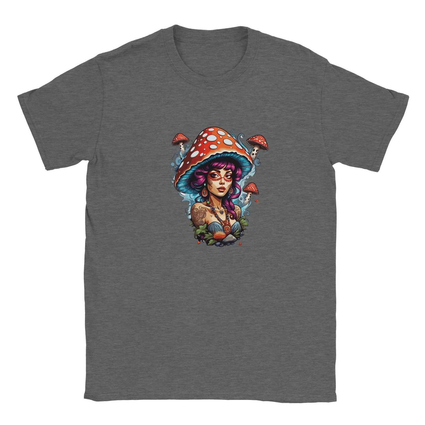Mushroom Queen Graphic Tee – Premium Comfort & Bold Style for Everyday Wear