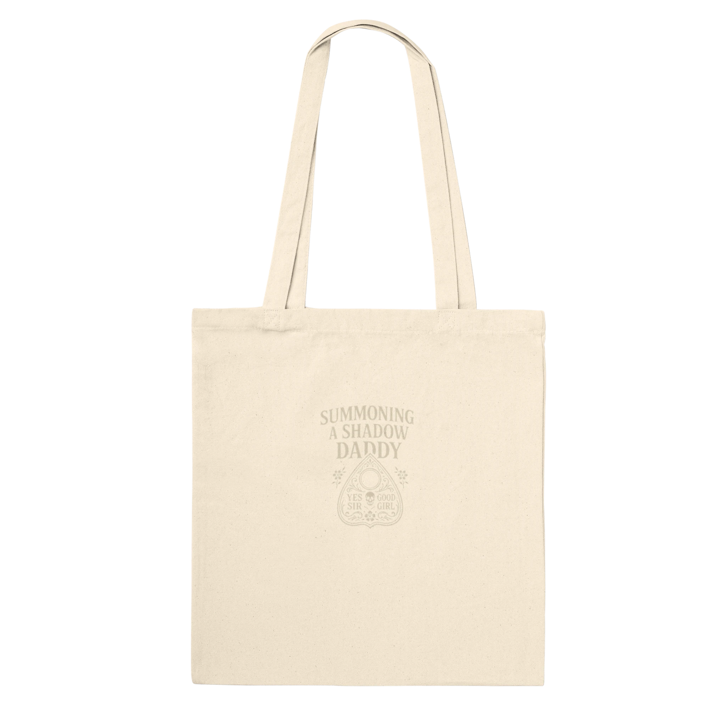Summoning a Shadow Daddy Bookish Tote Bag - F4 Custom Prints