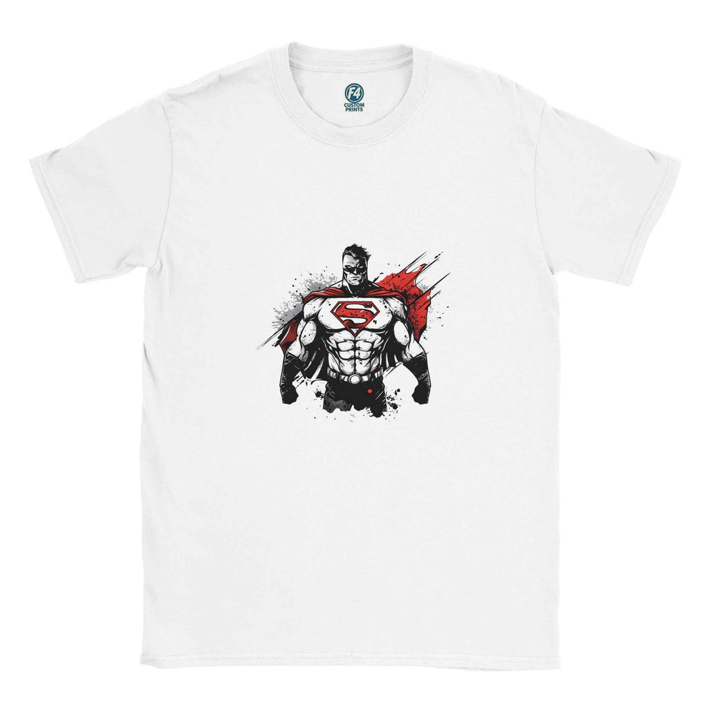 Shadow Superman T-Shirt – Heroic Comic-Inspired Graphic Tee in Multiple Colors