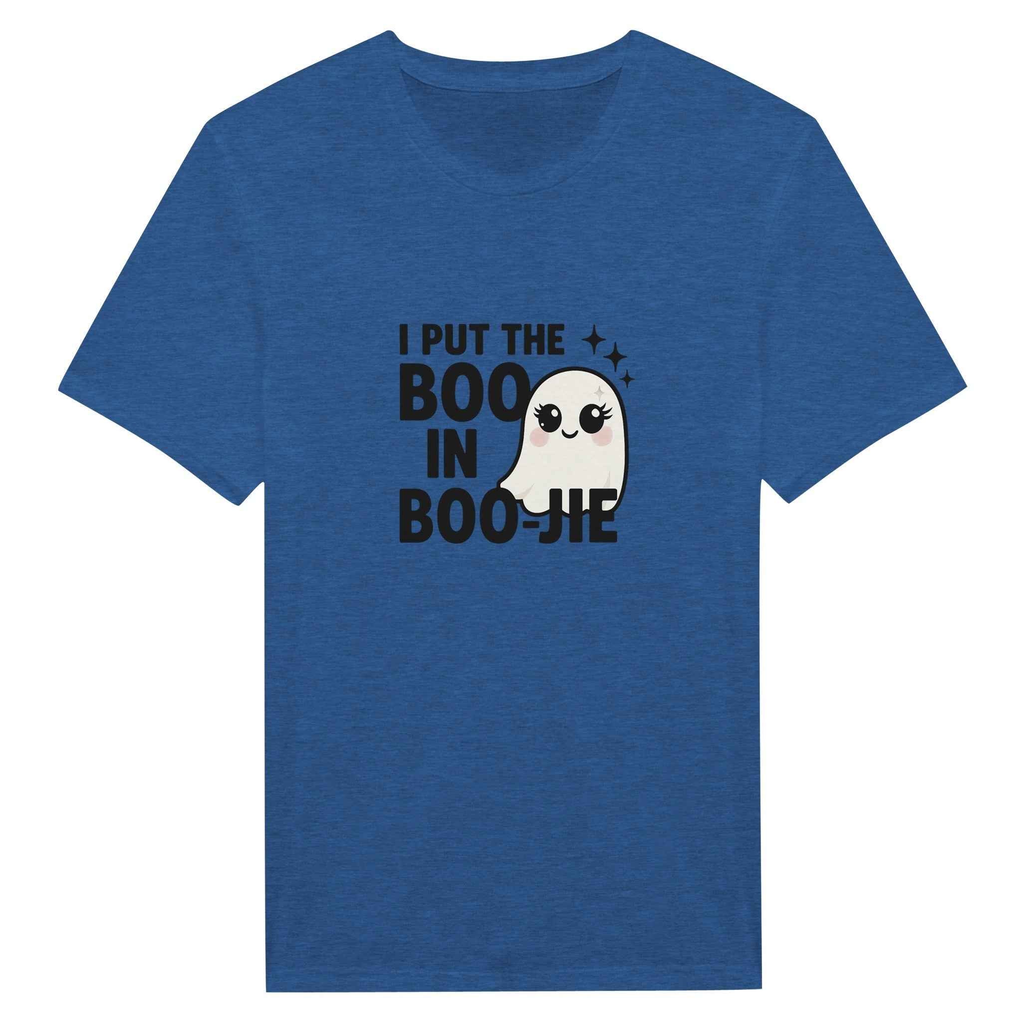 I Put the Boo in Boo-Jie T-Shirt | Cute Ghost Halloween | Spooky Season Style