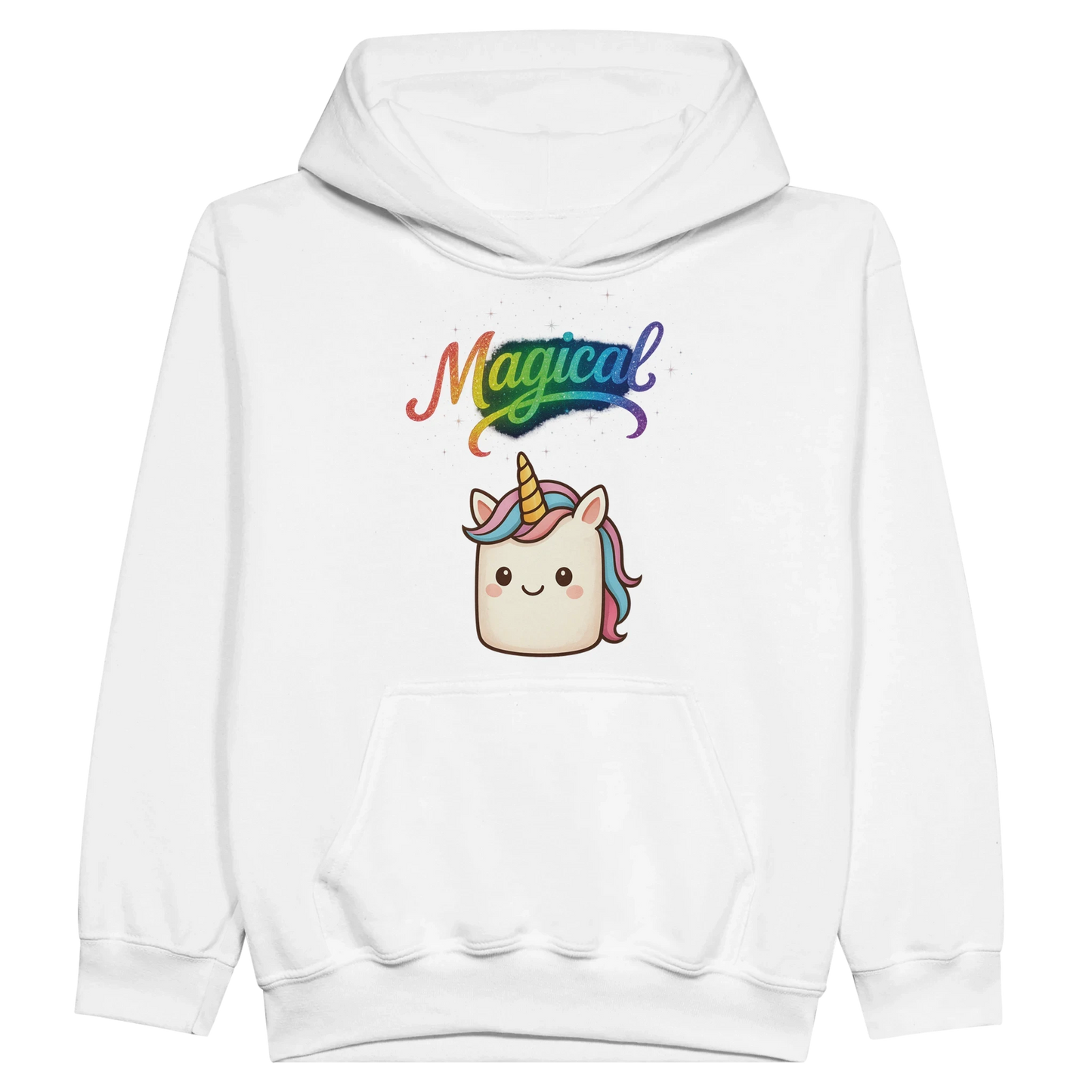 Magical Unicorn Rainbow Kids Hoodie
