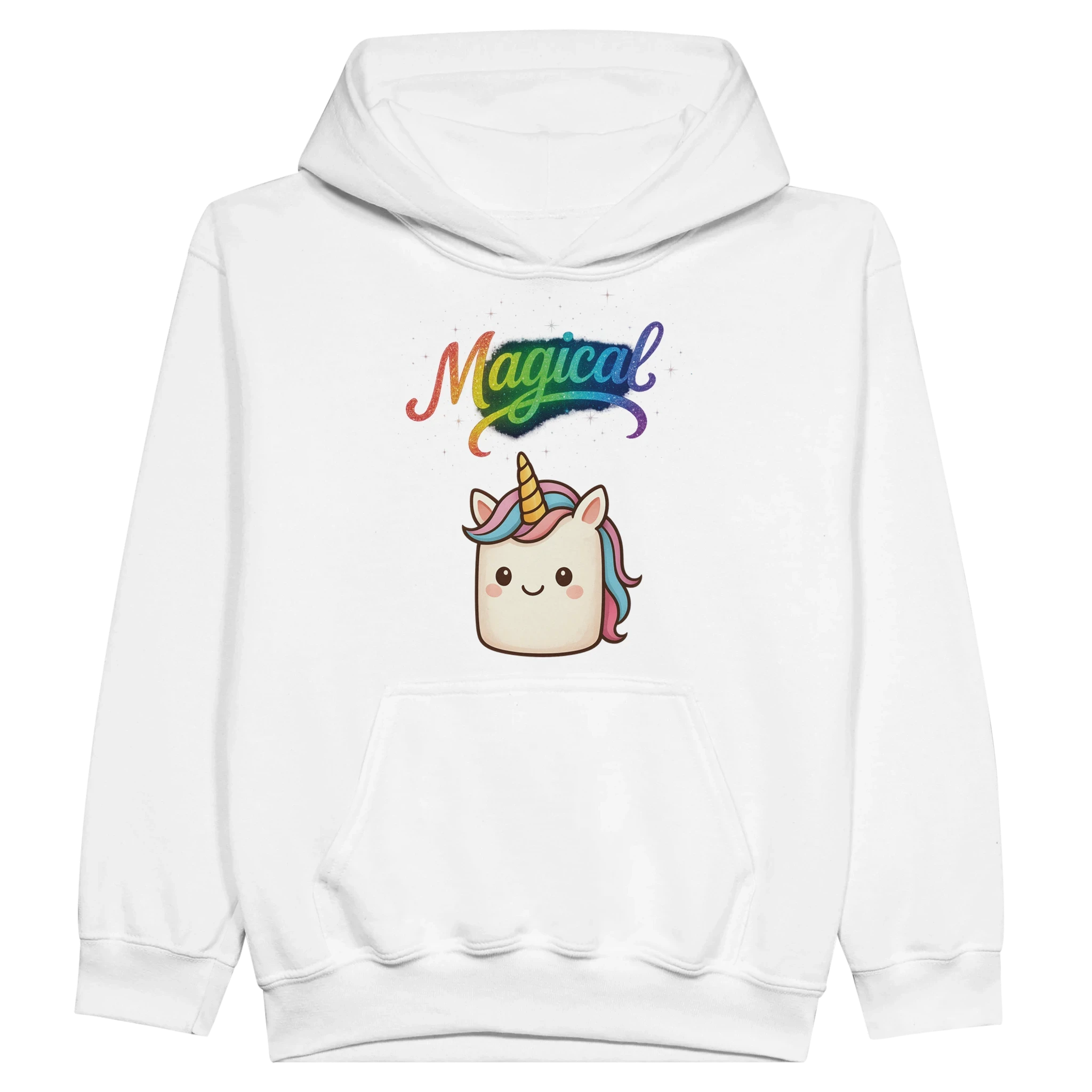 Magical Unicorn Rainbow Kids Hoodie