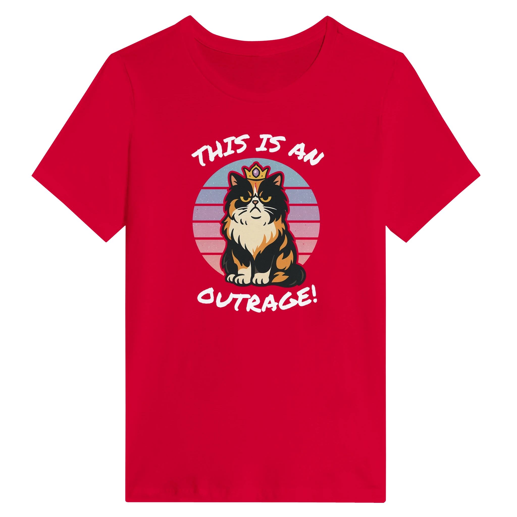 Women’s Princess Donut “This Is an Outrage” T-Shirt