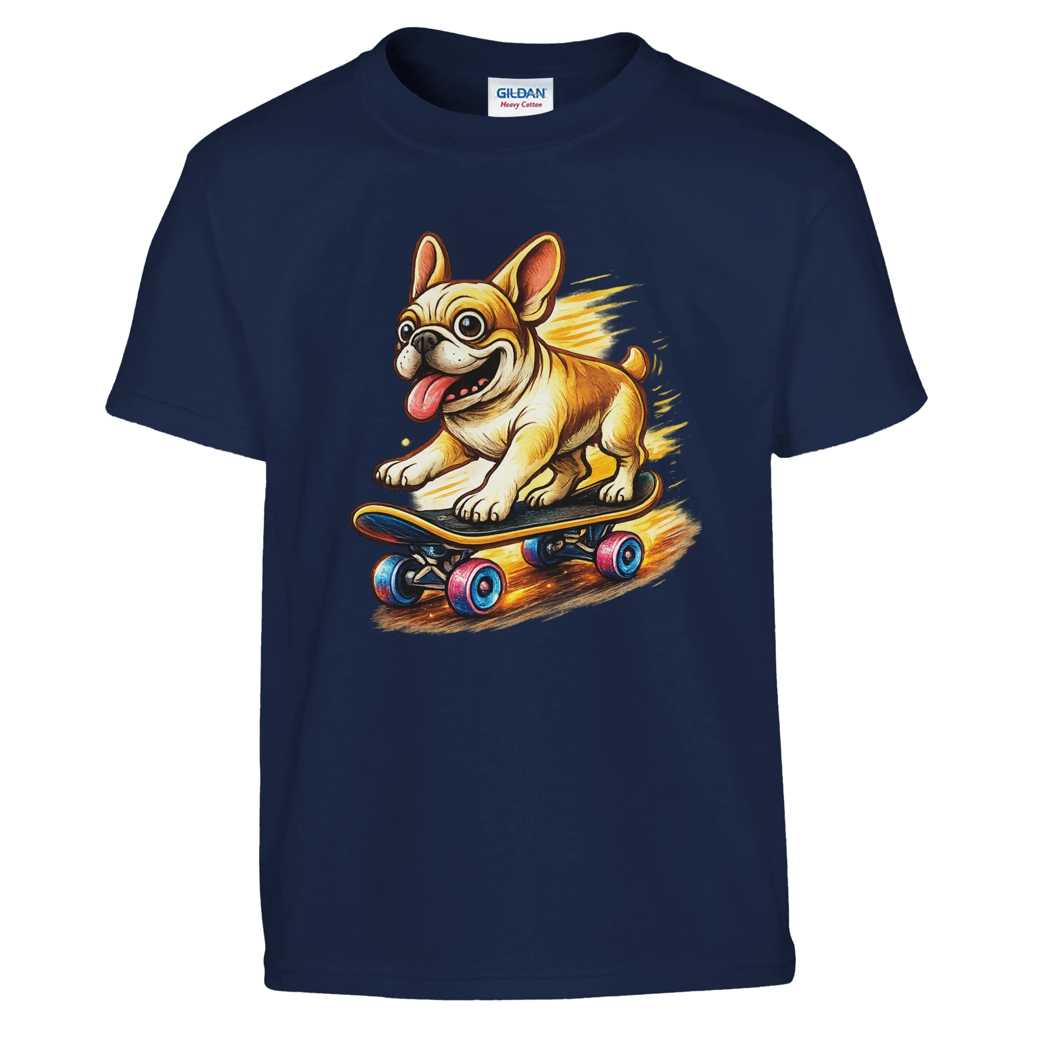 Kids Skater Frenchie T-Shirt