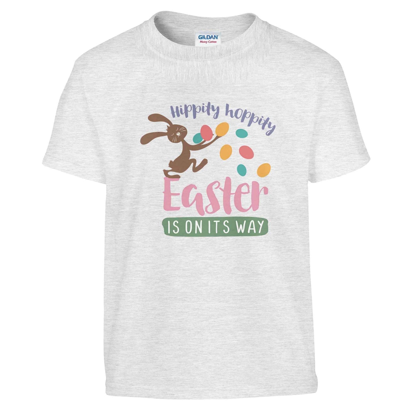 Easter Bunny Kids T-Shirt – Hippity Hoppity Fun in Your Choice of Colors and Sizes