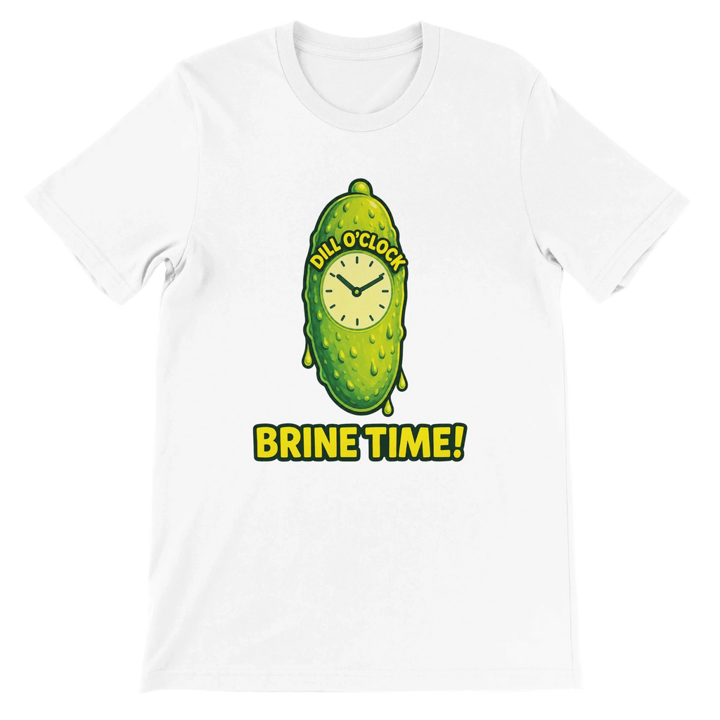 Dill OClock Brine Time Pickle T-Shirt