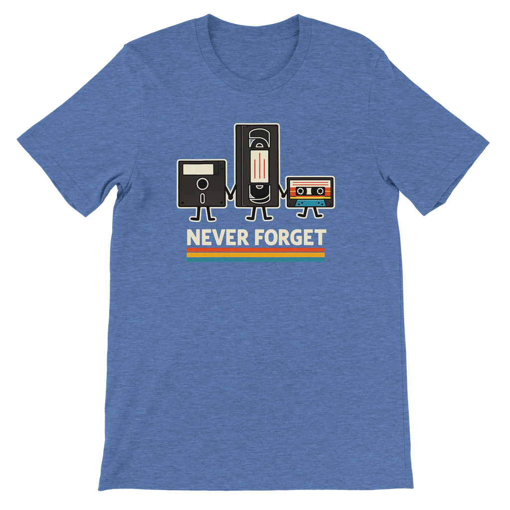 Retro Tech Squad Never Forget T-Shirt