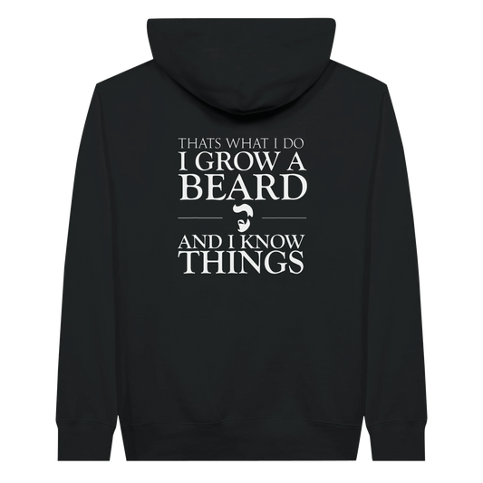 Grow a Beard and Know Things Hoodie