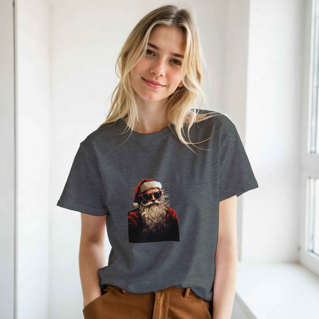 Cool Santa Shades Christmas Shirt – Festive Holiday Graphic Tee for Modern Merriment