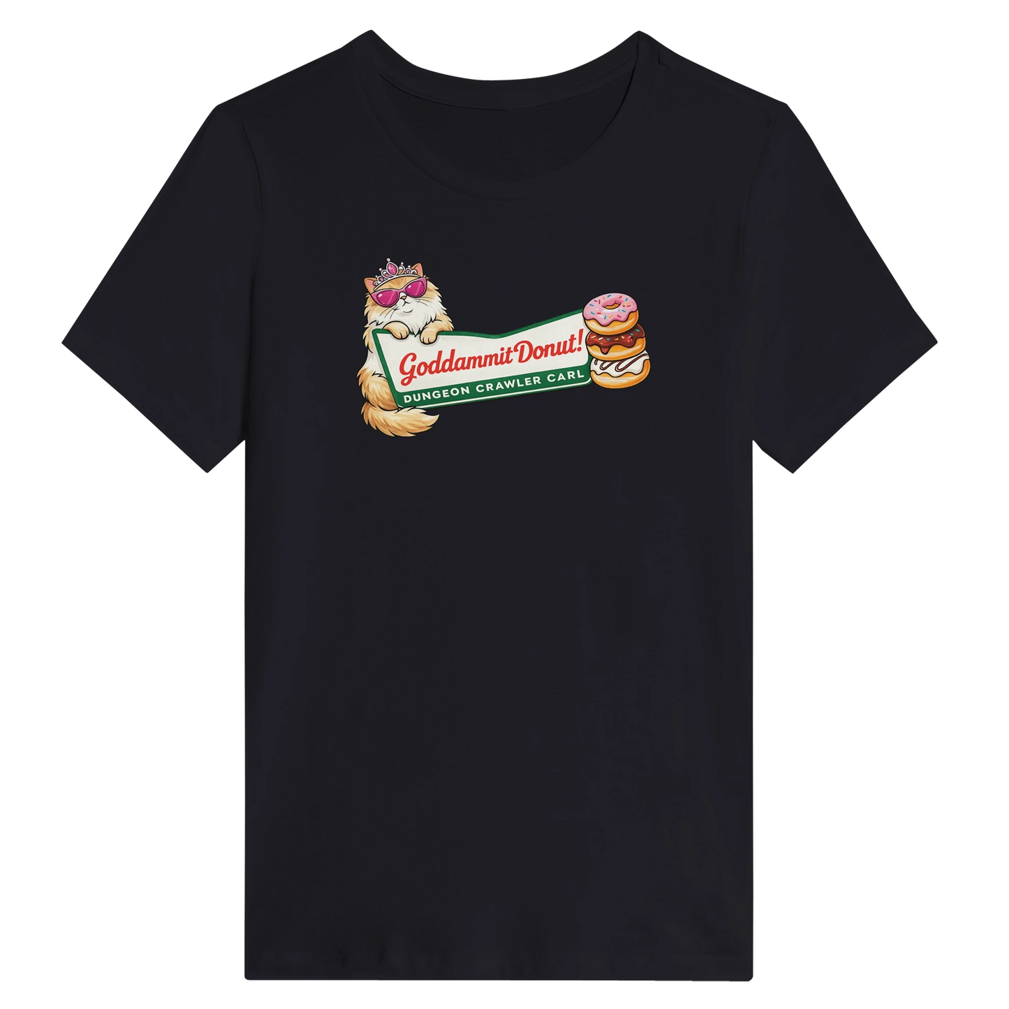 Women’s Goddammit Donut Dungeon Crawler Carl T-Shirt
