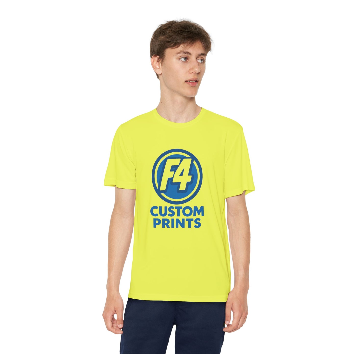 Personalized Name Custom Youth Dryfit Shirt | Sports Wear by F4