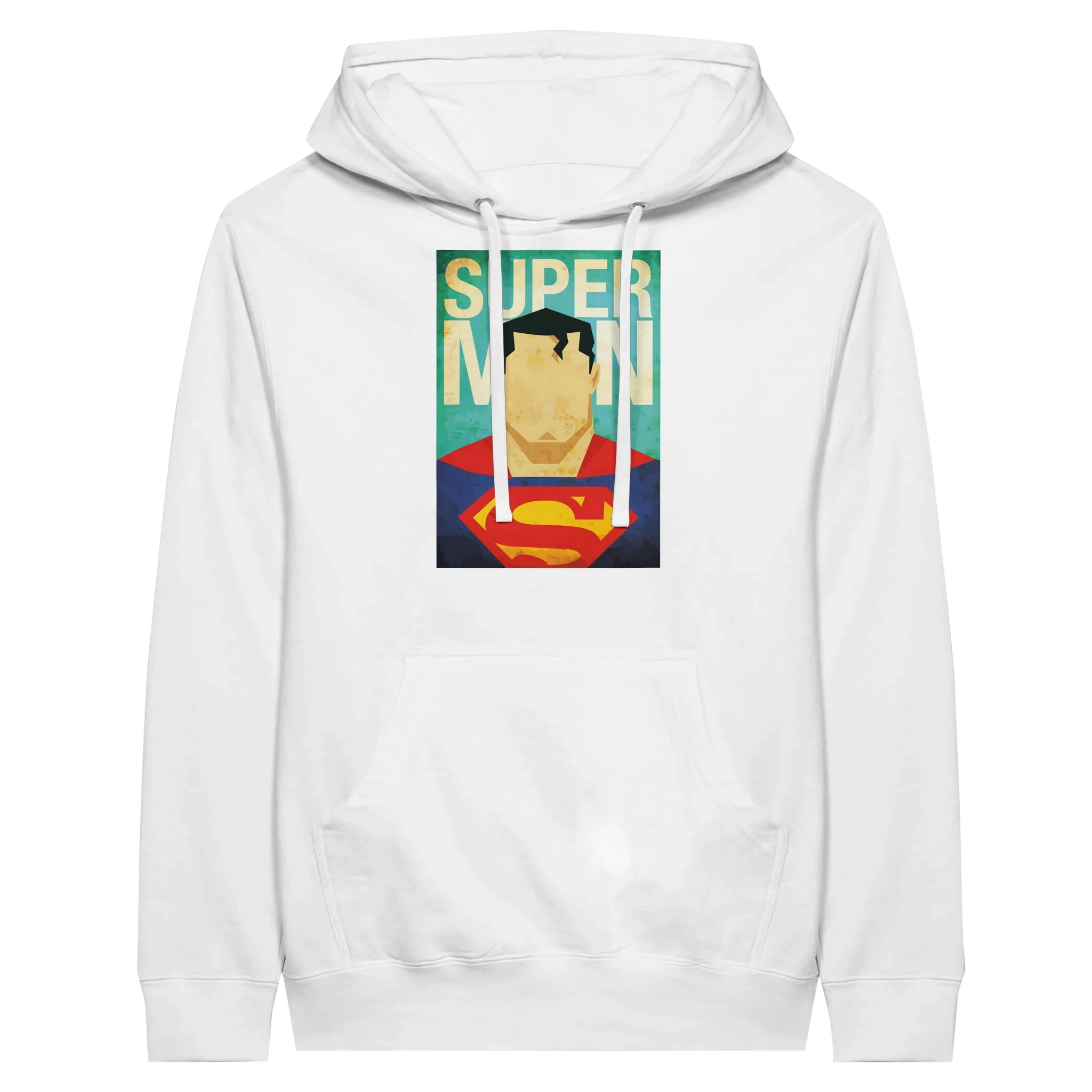 Retro Superman Inspired Hoodie