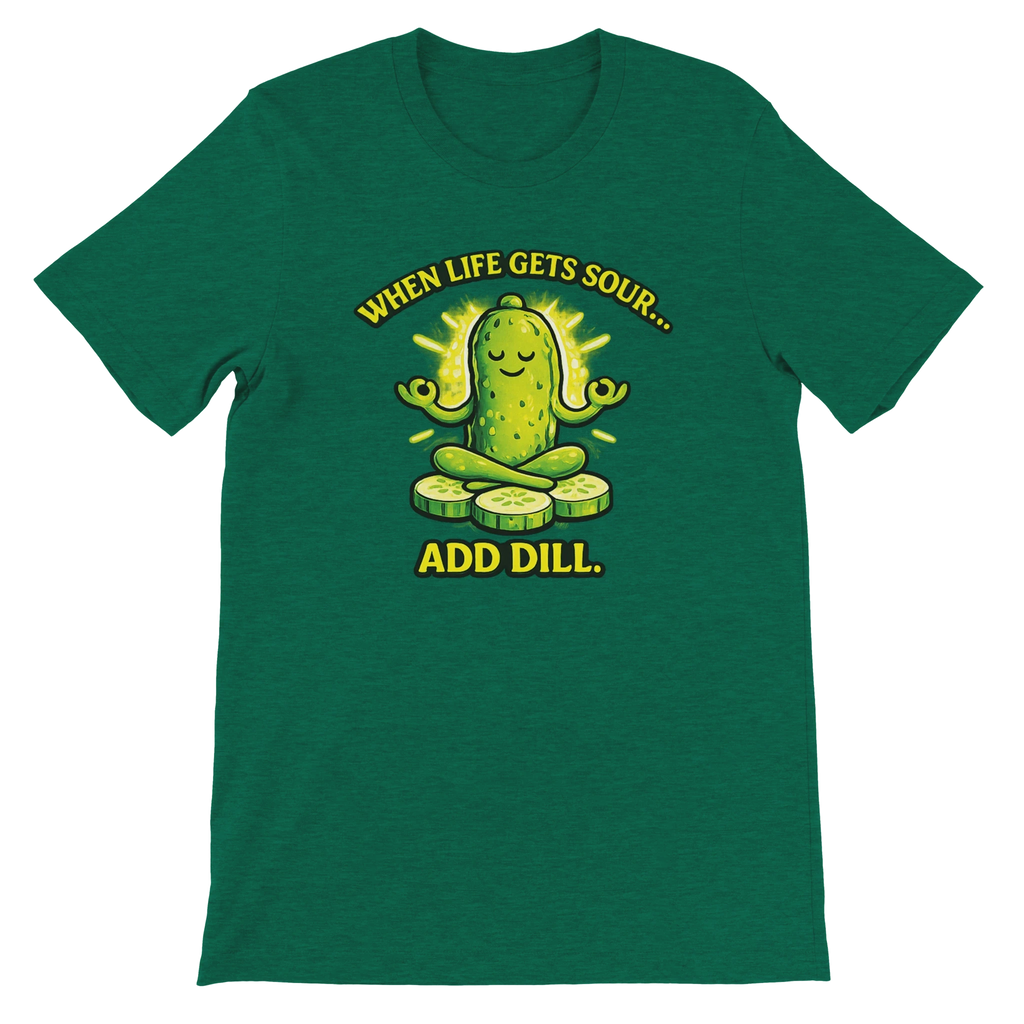 When Life Gets Sour Add Dill Pickle T-Shirt