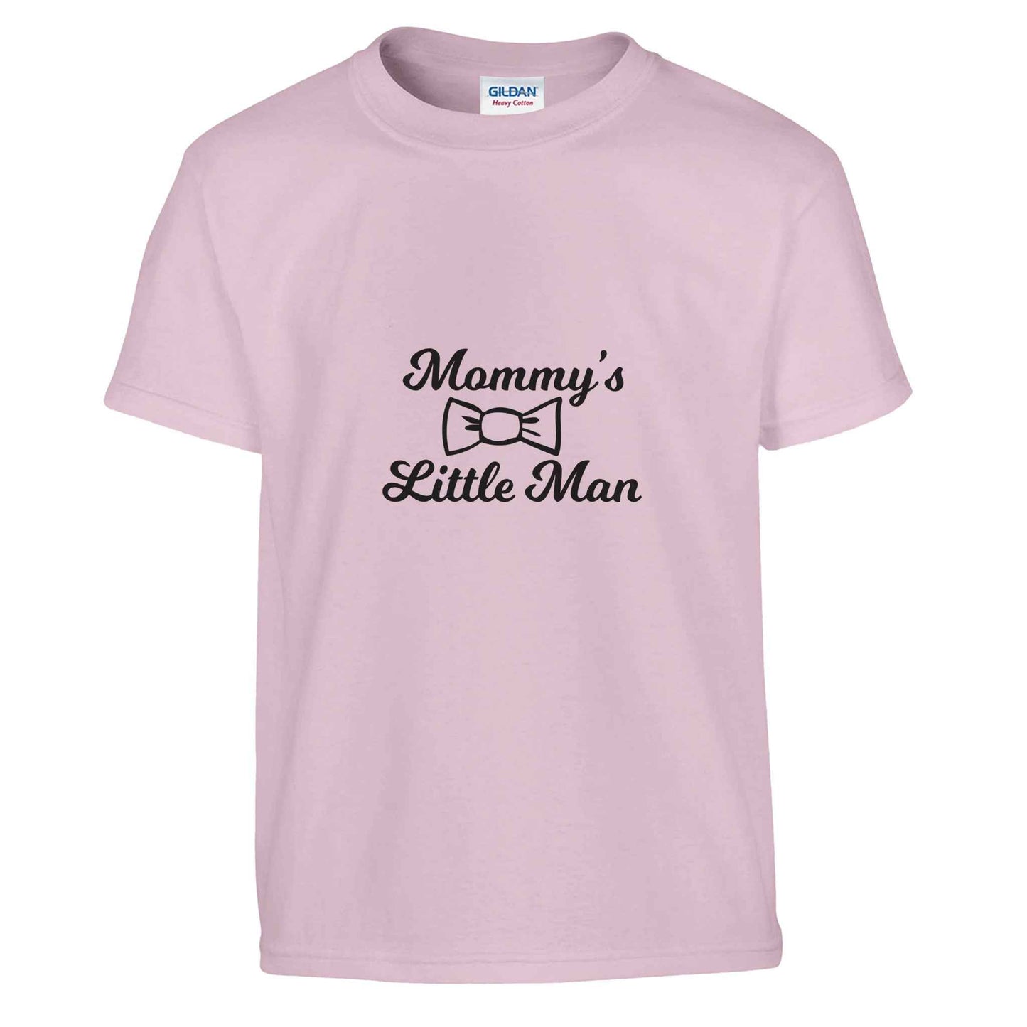 Mommy's Little Man Kids T-Shirt – Adorable Bow Tie Graphic for Your Dapper Darling