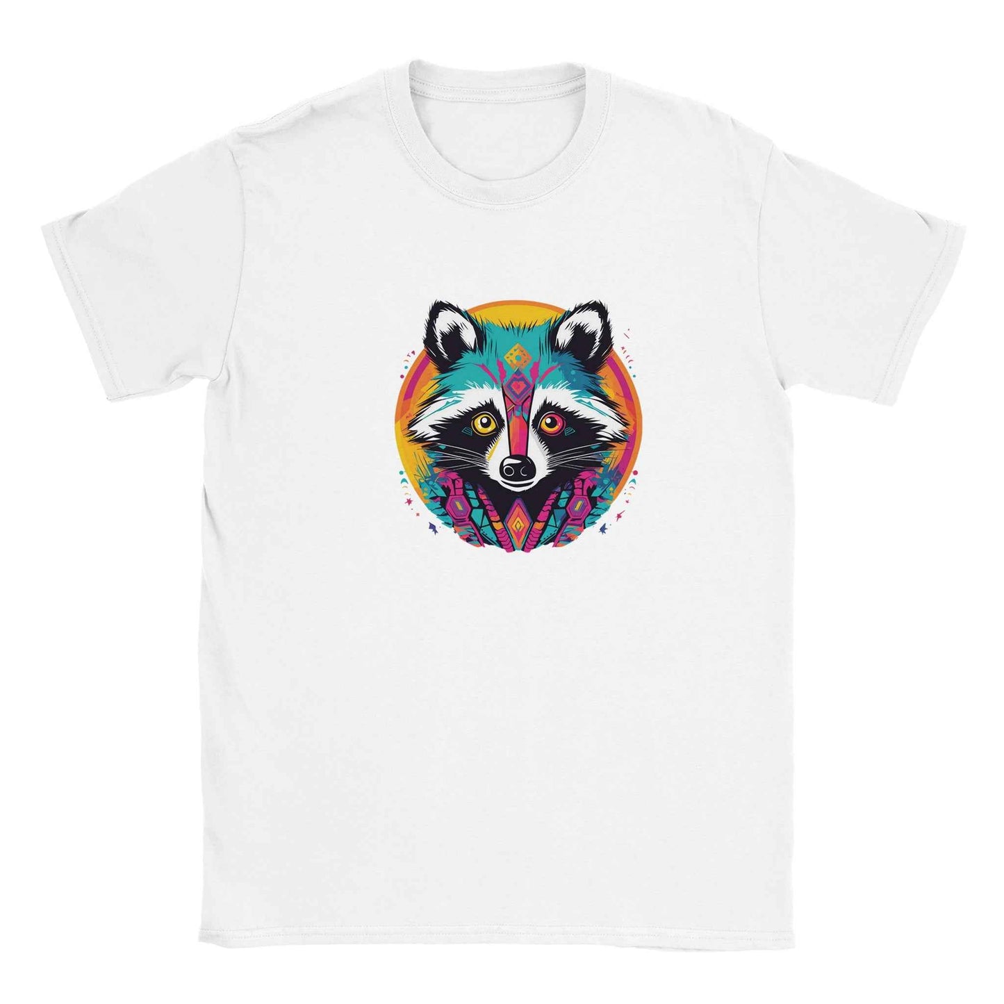 Abstract Raccoon Graphic Tee – Premium Comfort & Bold Style for Everyday Wear