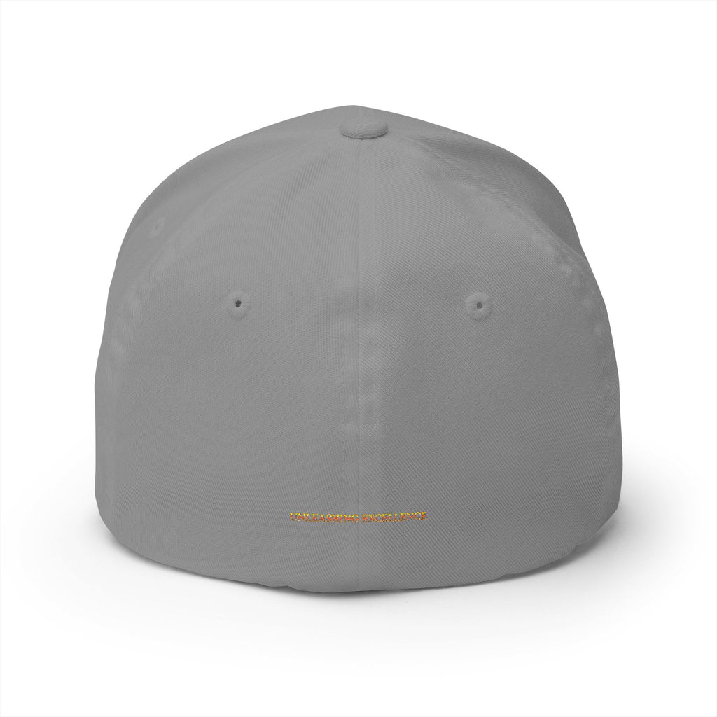 Bruce Poppy Unleashing Excellence FlexFit Hat - Embroidered