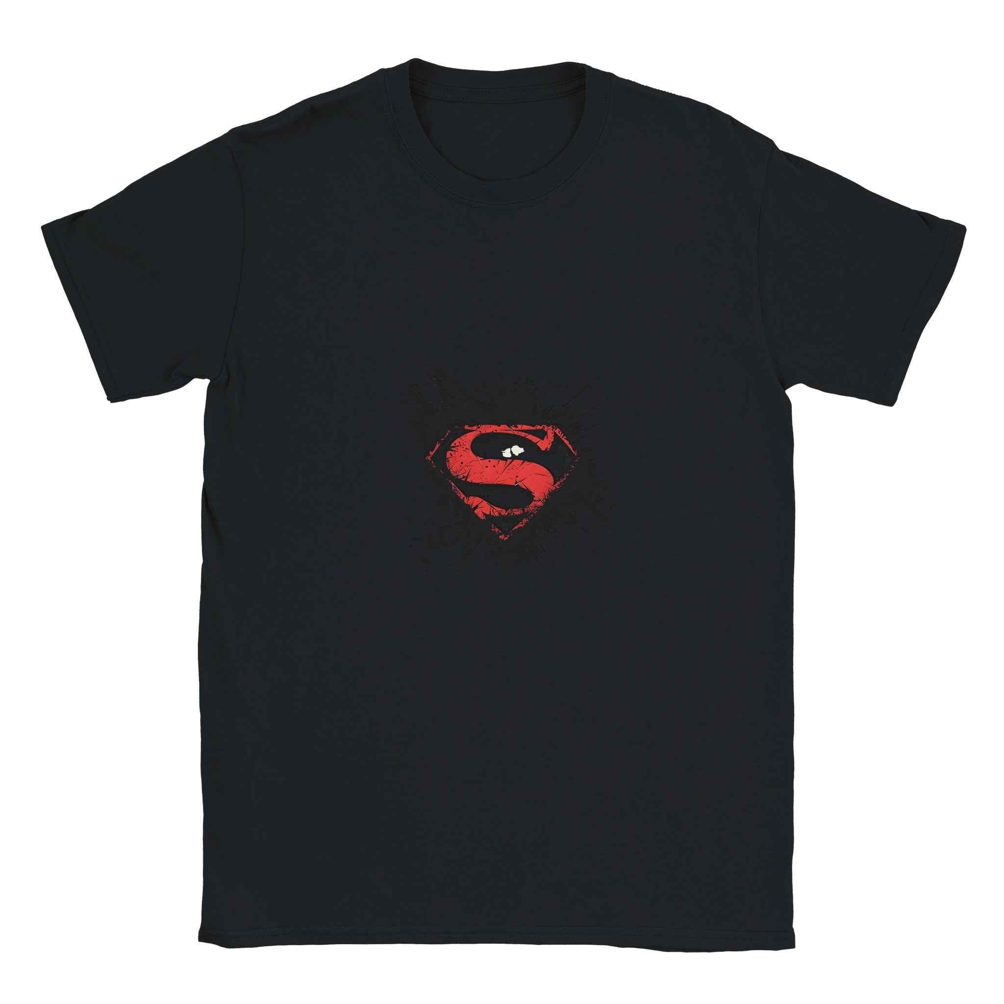Superman Distressed Logo T-Shirt – Heroic Comic-Inspired Graphic Tee in Multiple Colors