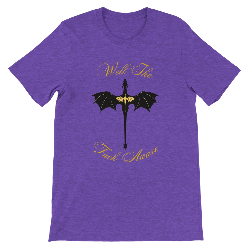 Fourth Wing Dragon “Well The Fuck Aware” T-Shirt