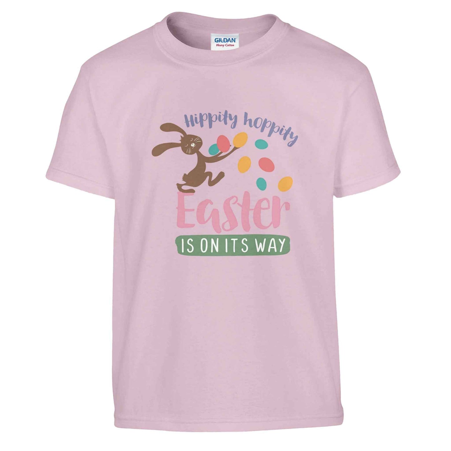 Easter Bunny Kids T-Shirt – Hippity Hoppity Fun in Your Choice of Colors and Sizes